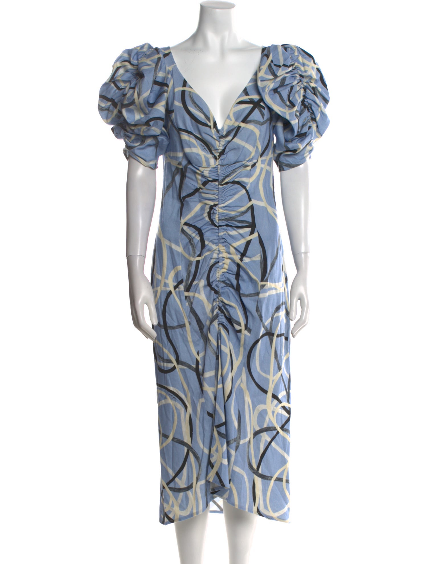 Cult Gaia Linen Long Dress