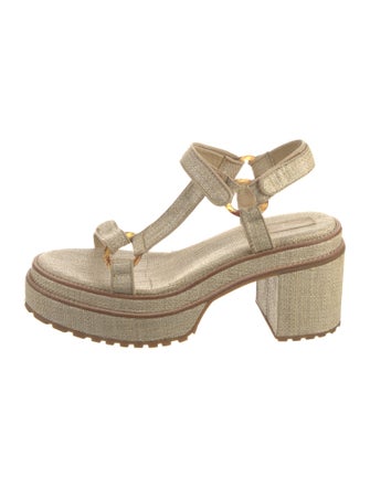 Cult Gaia Leather Espadrilles