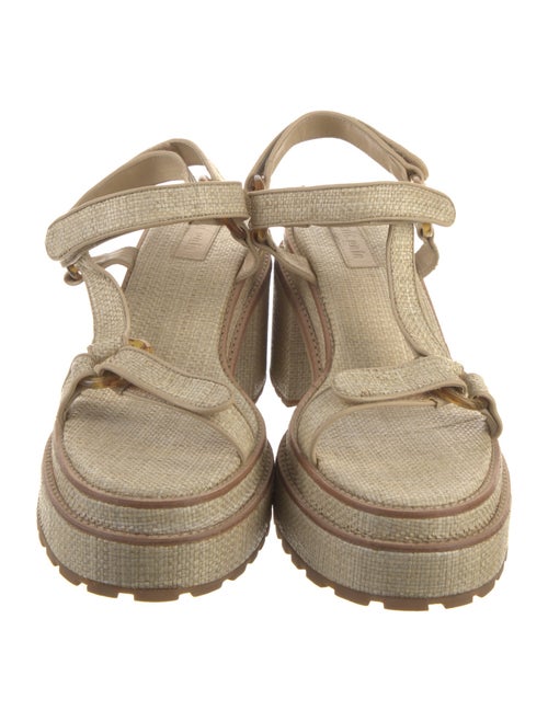Cult Gaia Leather Espadrilles