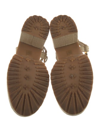 Cult Gaia Leather Espadrilles