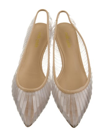 Cult Gaia PVC Ballet Flats