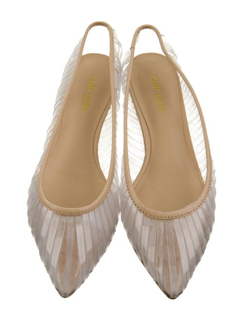 Cult Gaia PVC Ballet Flats