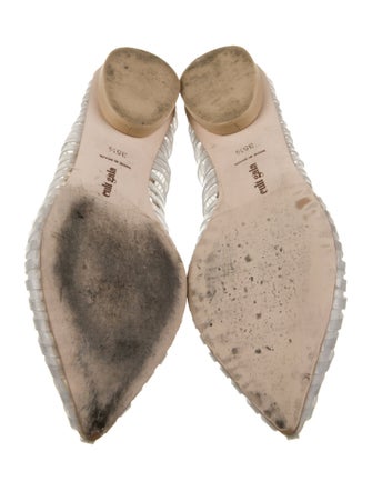 Cult Gaia PVC Ballet Flats