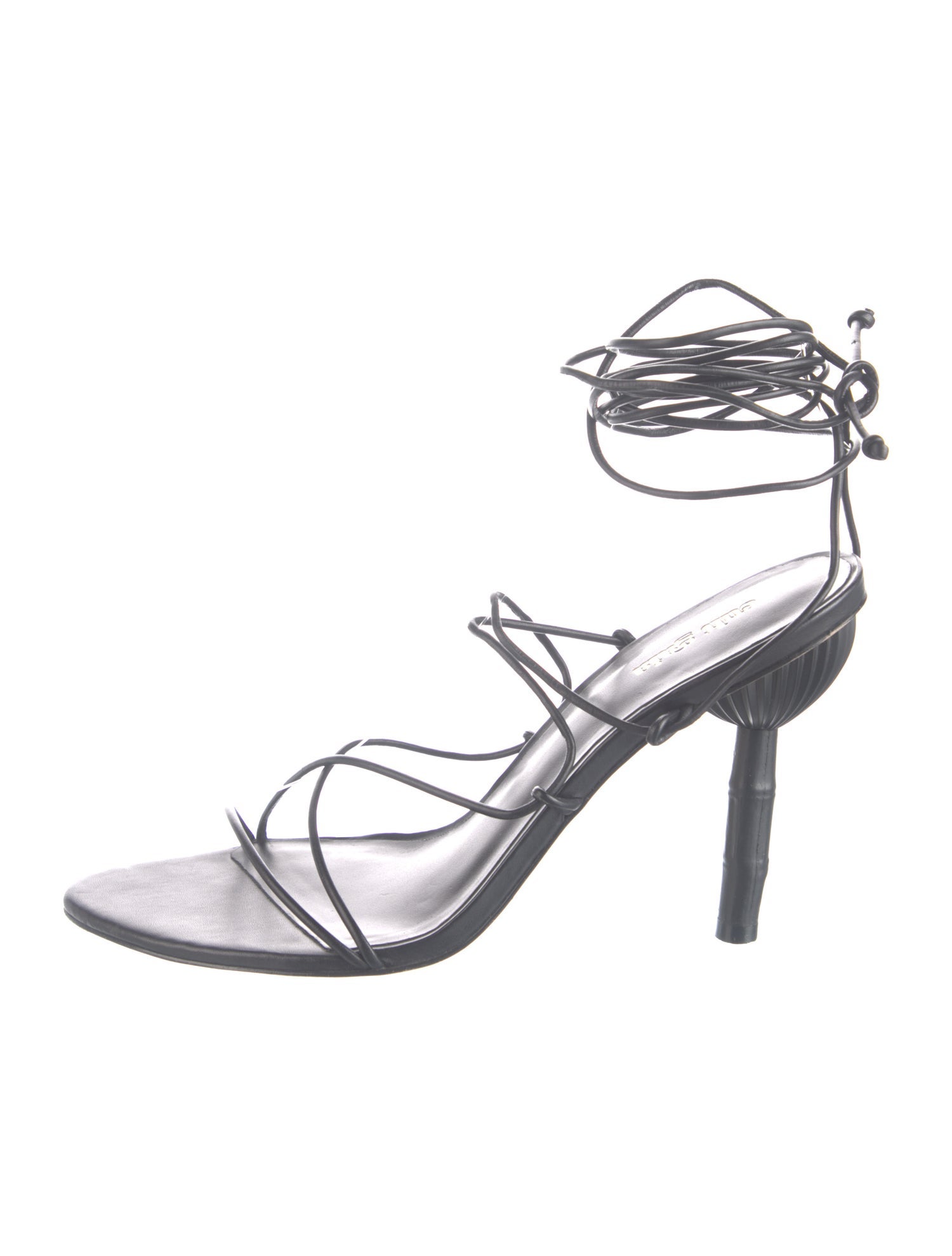 Cult Gaia Leather Gladiator Sandals