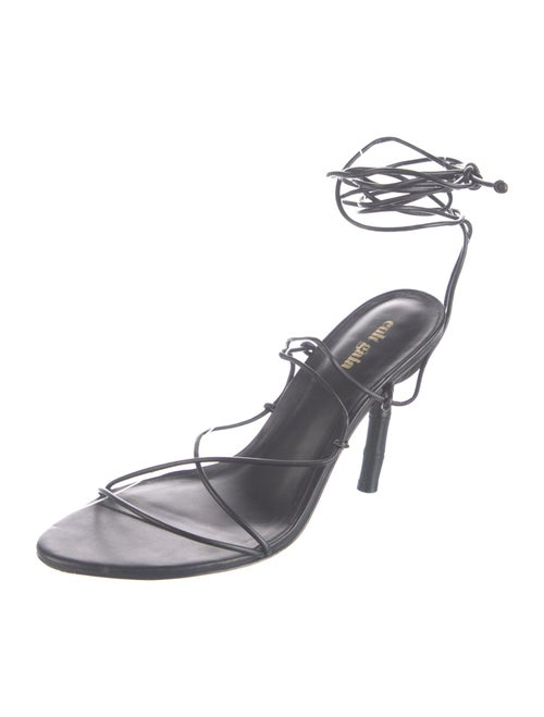 Cult Gaia Leather Gladiator Sandals