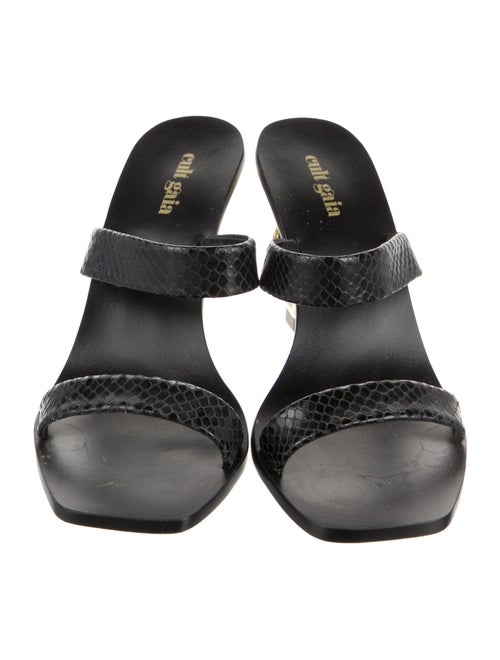 Cult Gaia Leather Slides