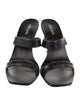 Cult Gaia Leather Slides