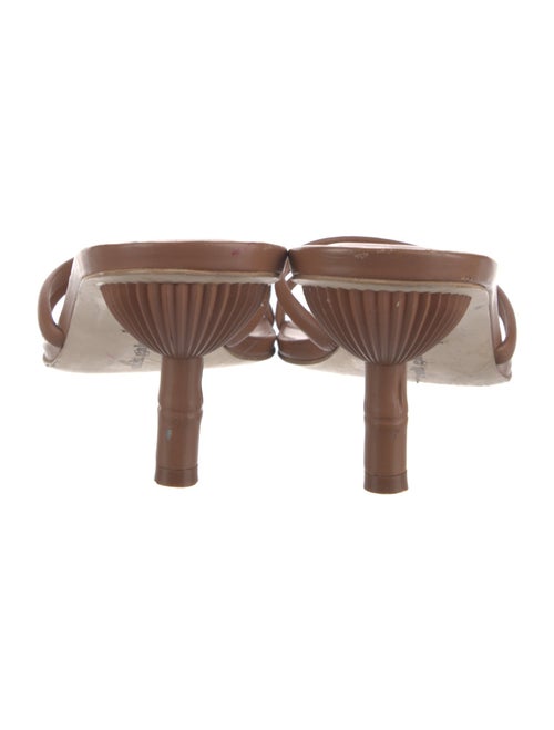 Cult Gaia Leather Slides