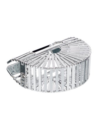 Cult Gaia Acrylic Top Handle Bag