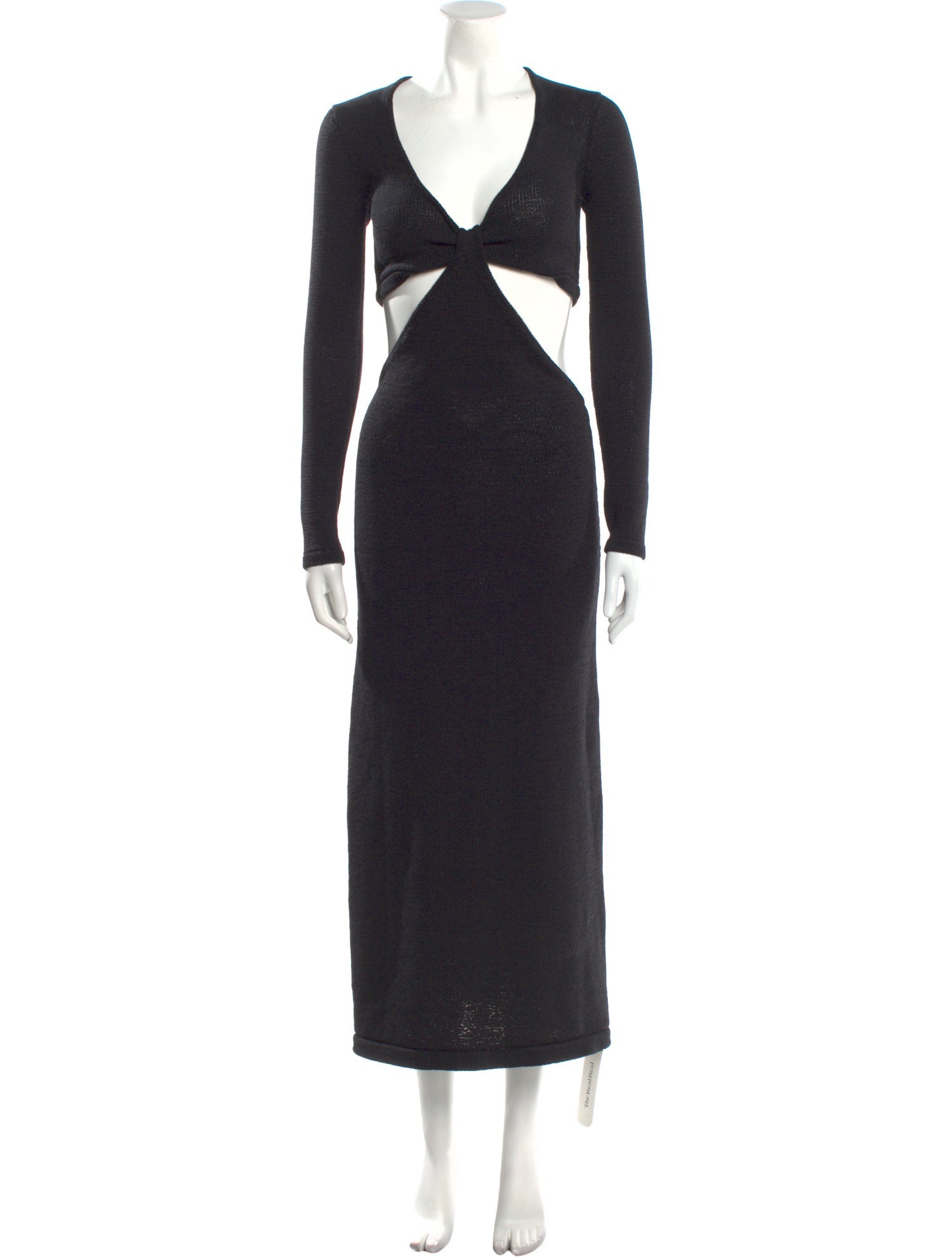 Cult Gaia V-Neck Long Dress