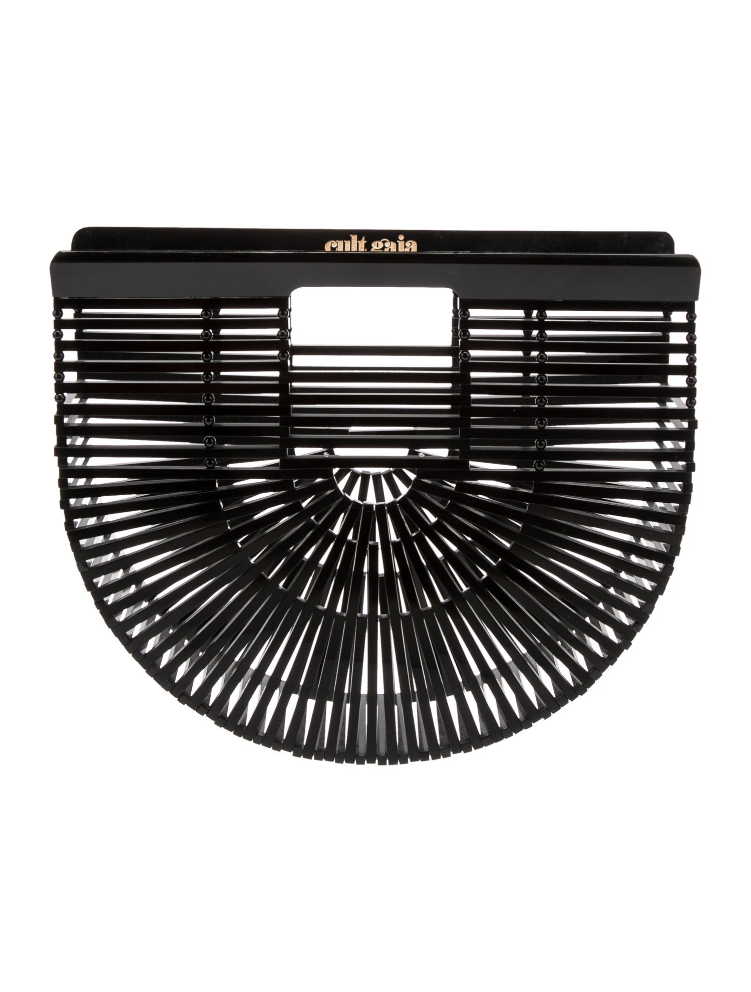 Cult Gaia Acrylic Top Handle Bag