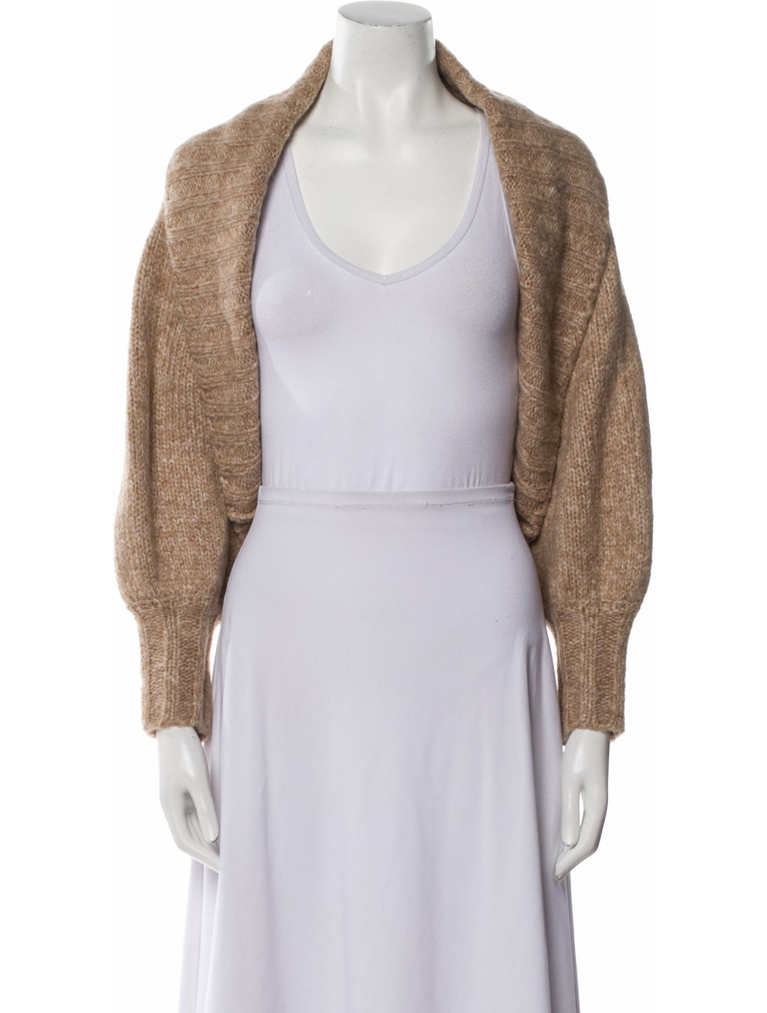 Cult Gaia Nylon Cowl Neck Sweater