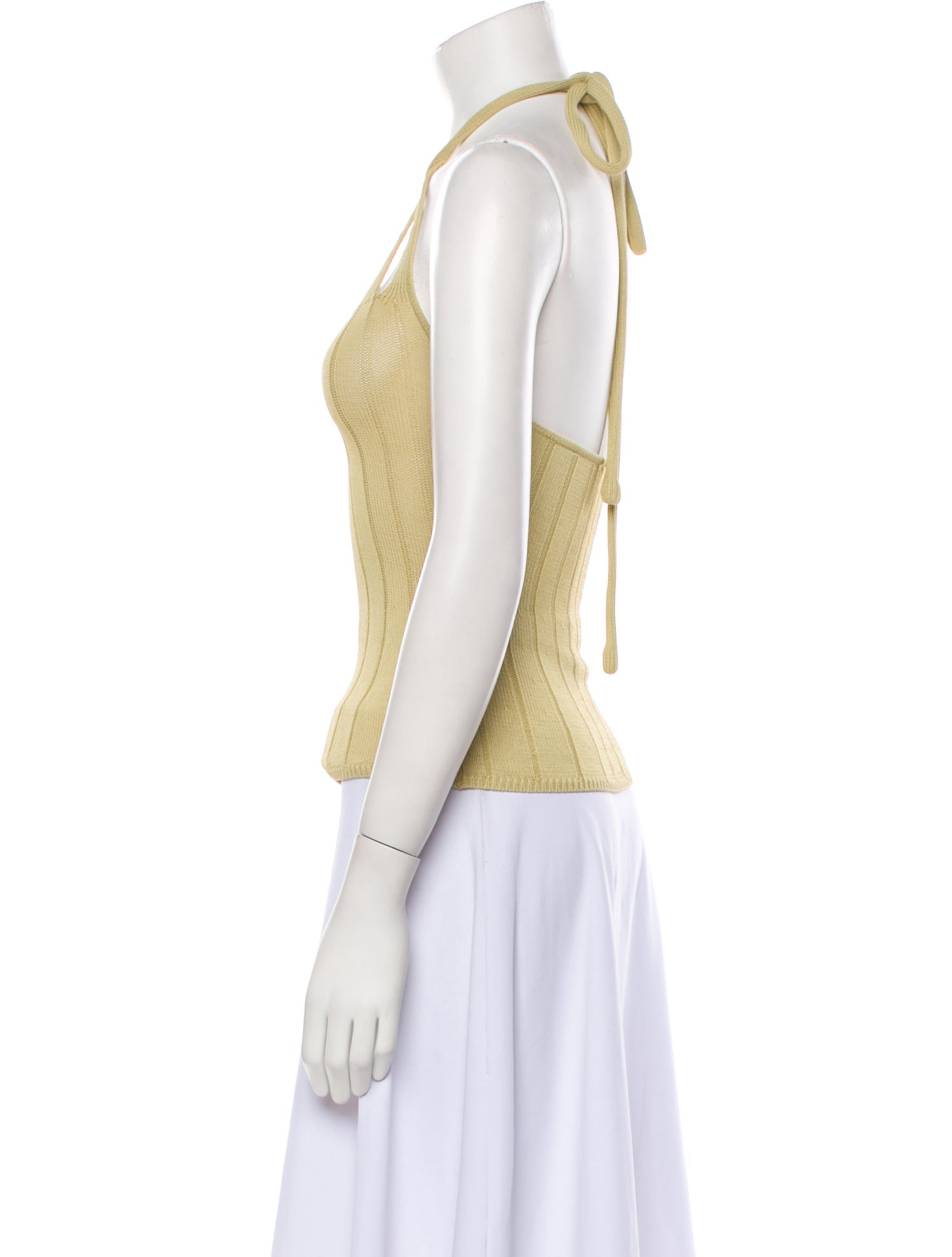 Cult Gaia Halterneck Sleeveless Top