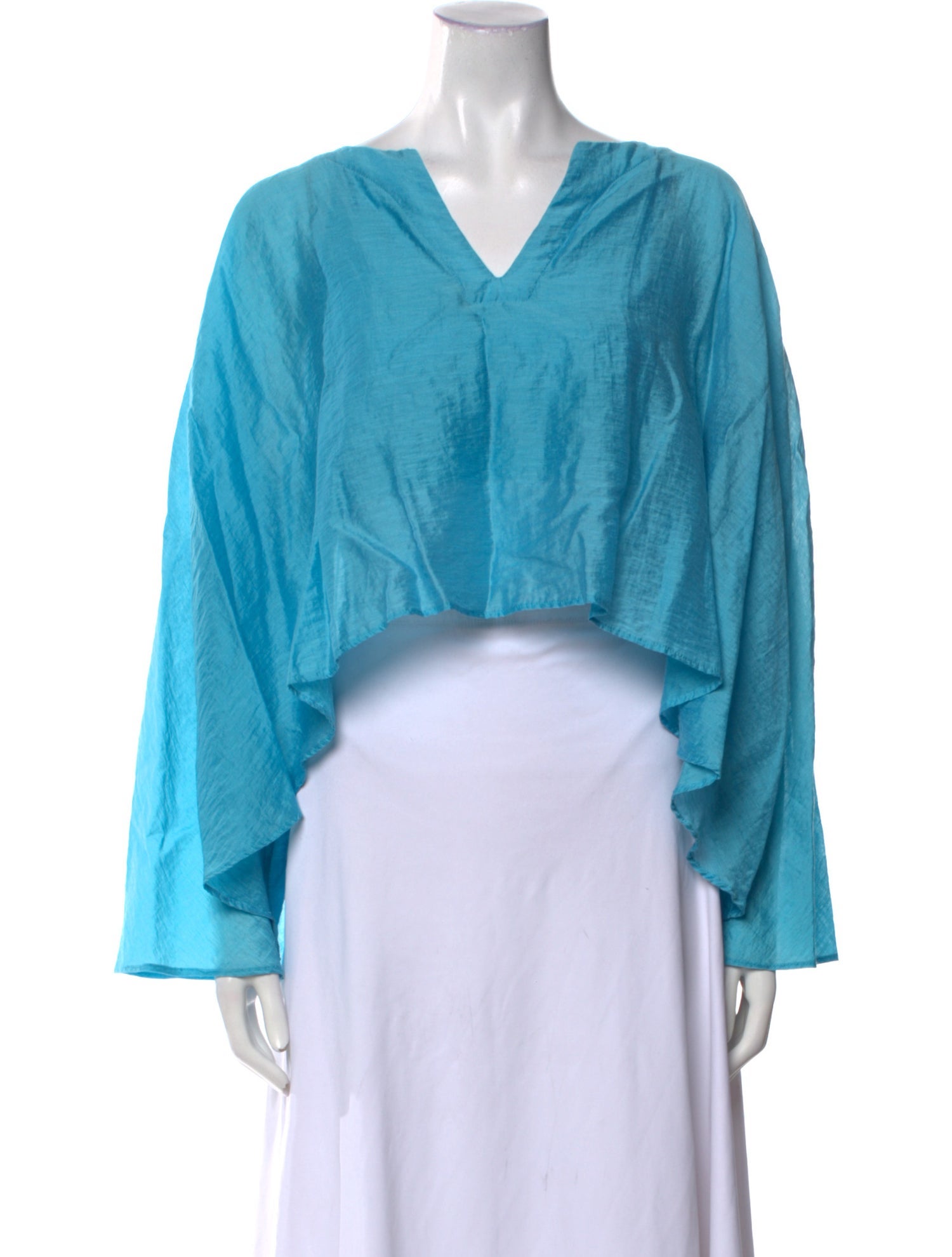 Cult Gaia Silk Halterneck Tunic