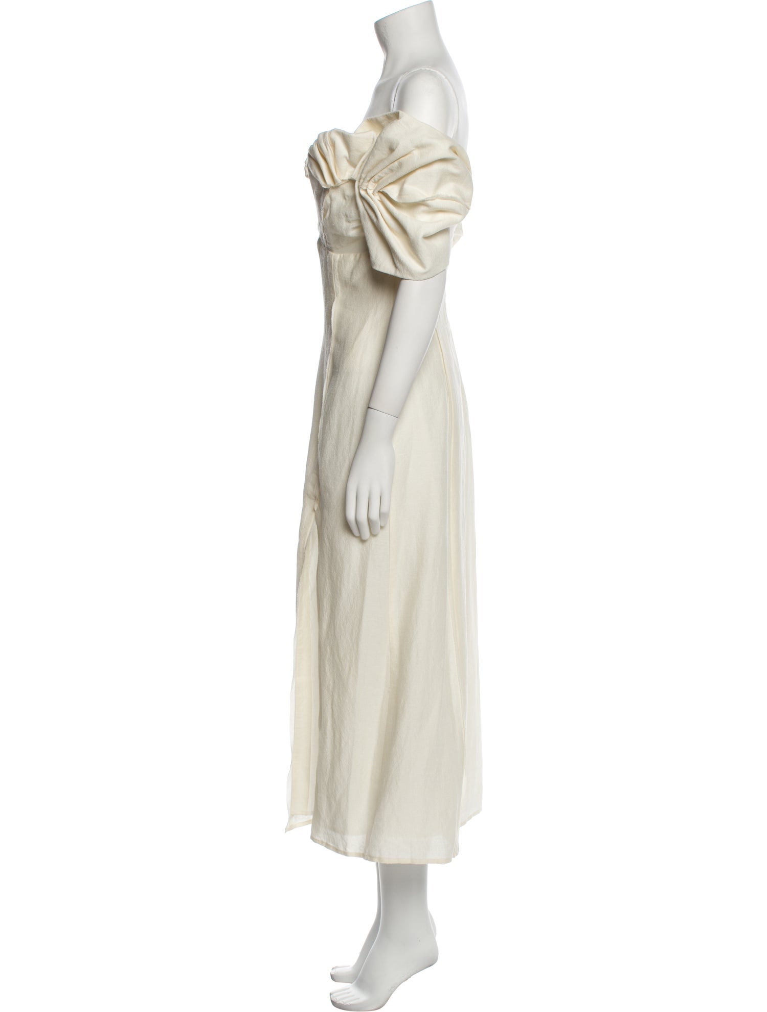 Cult Gaia Off-The-Shoulder Long Dress