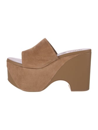 Cult Gaia Suede Slides