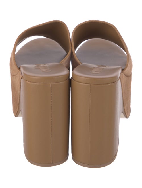 Cult Gaia Suede Slides