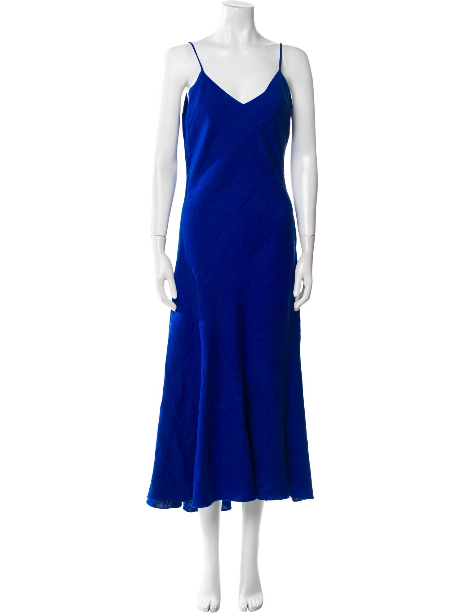 Cult Gaia V-Neck Long Dress