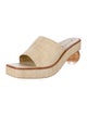 Cult Gaia Straw Espadrilles