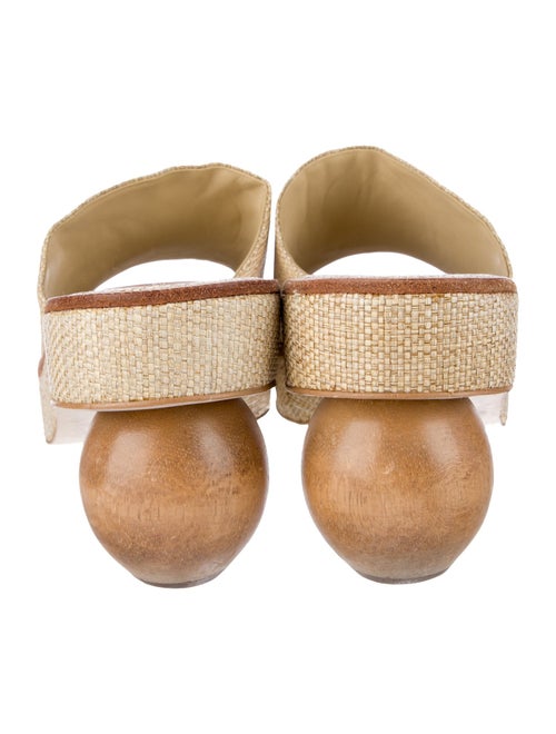 Cult Gaia Straw Espadrilles