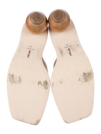 Cult Gaia Straw Espadrilles