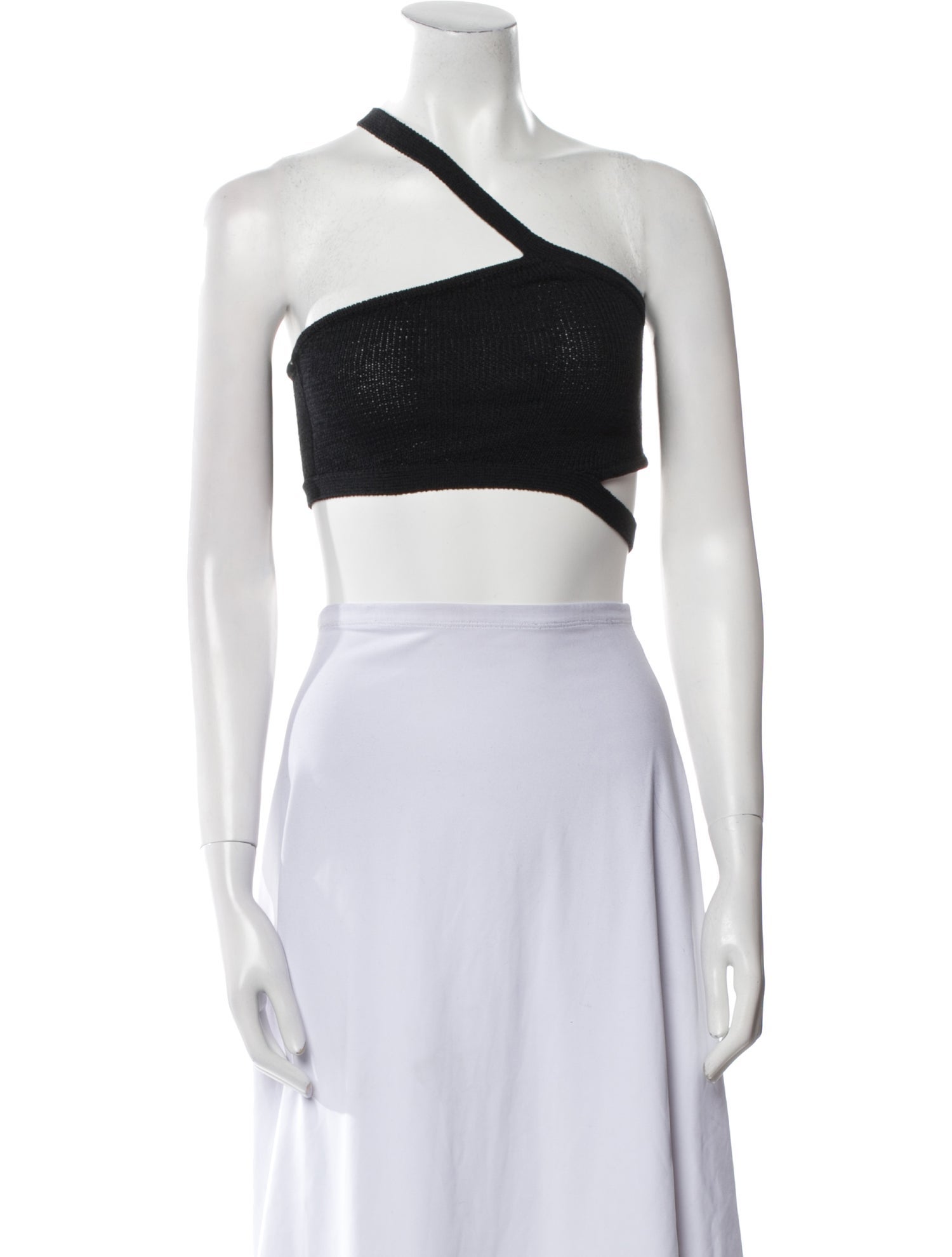 Cult Gaia One-Shoulder Sleeveless Crop Top w/ Tags