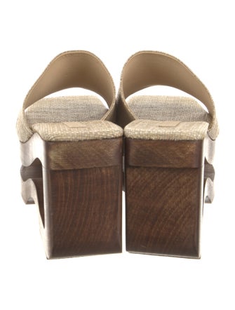 Cult Gaia Straw Slides