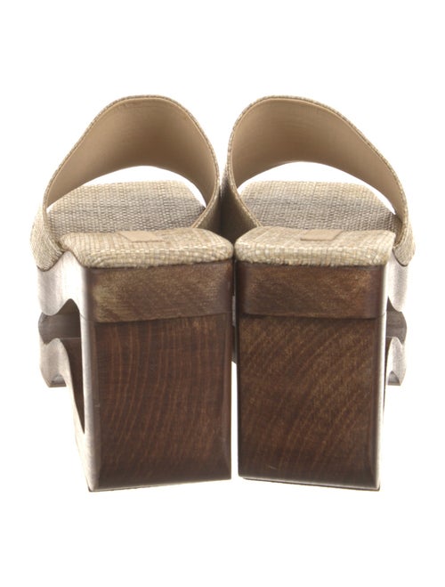 Cult Gaia Straw Slides