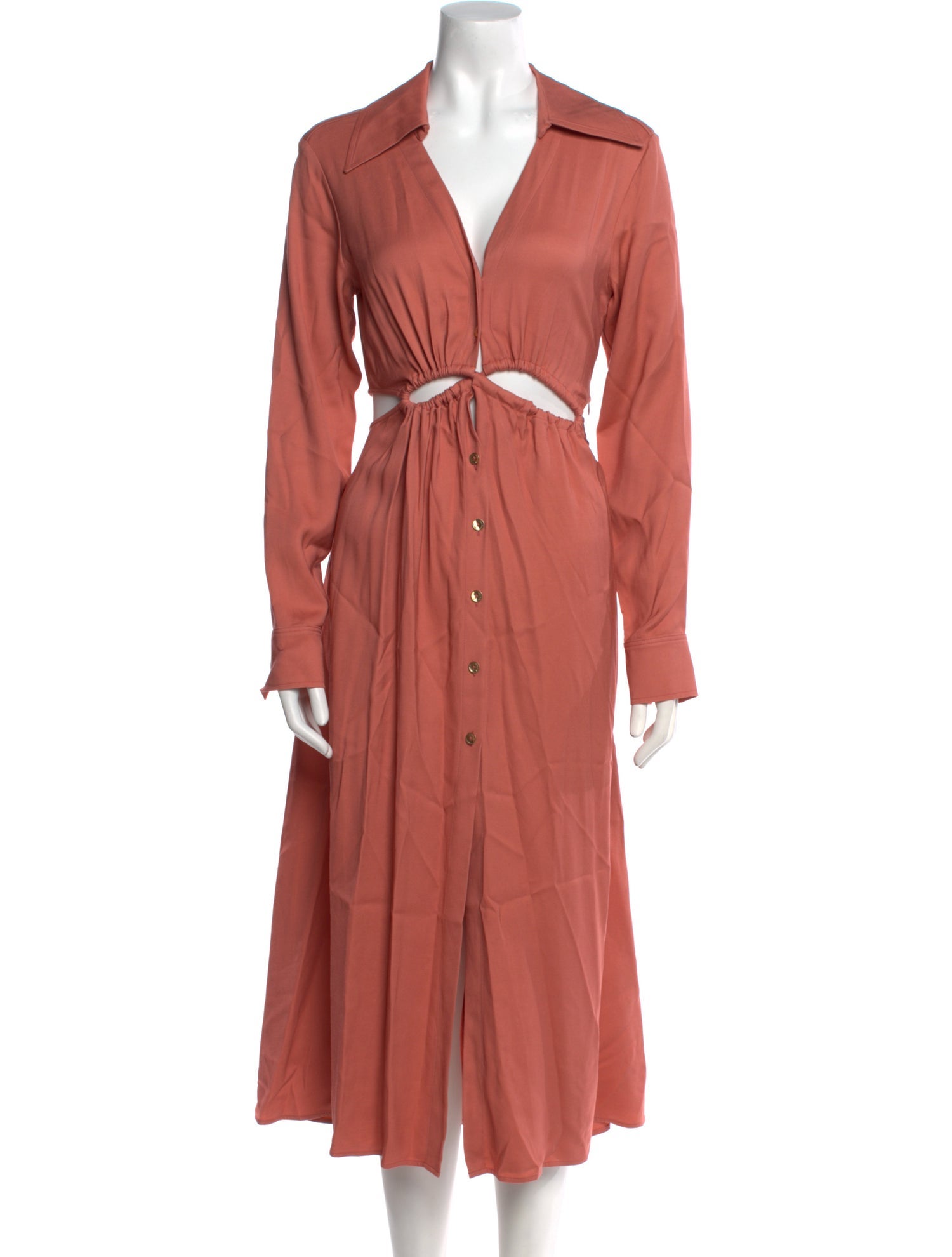 Cult Gaia V-Neck Midi Length Dress w/ Tags