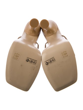 Cult Gaia Leather Slides