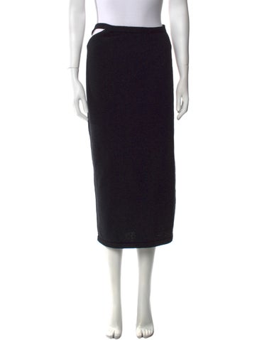 Cult Gaia Skirts Cutout Accent Midi Length Skirt M