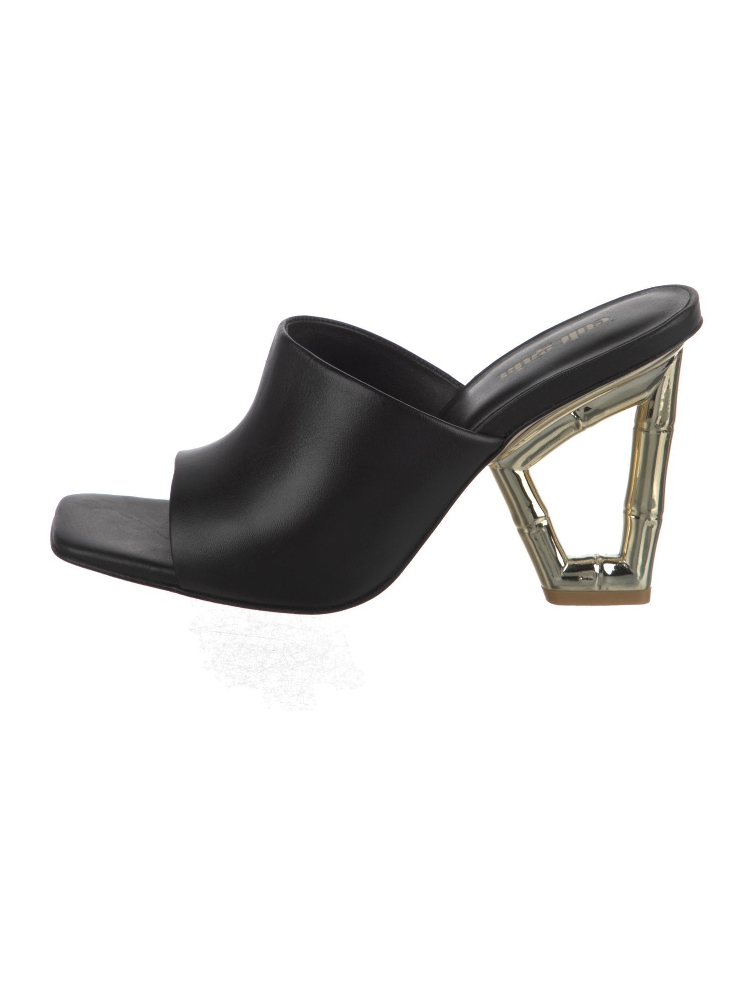Cult Gaia Leather Slides