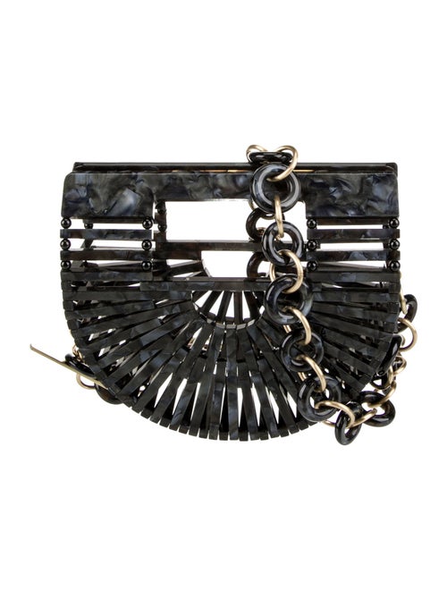 Cult Gaia Acrylic Top Handle Bag