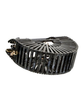 Cult Gaia Acrylic Top Handle Bag