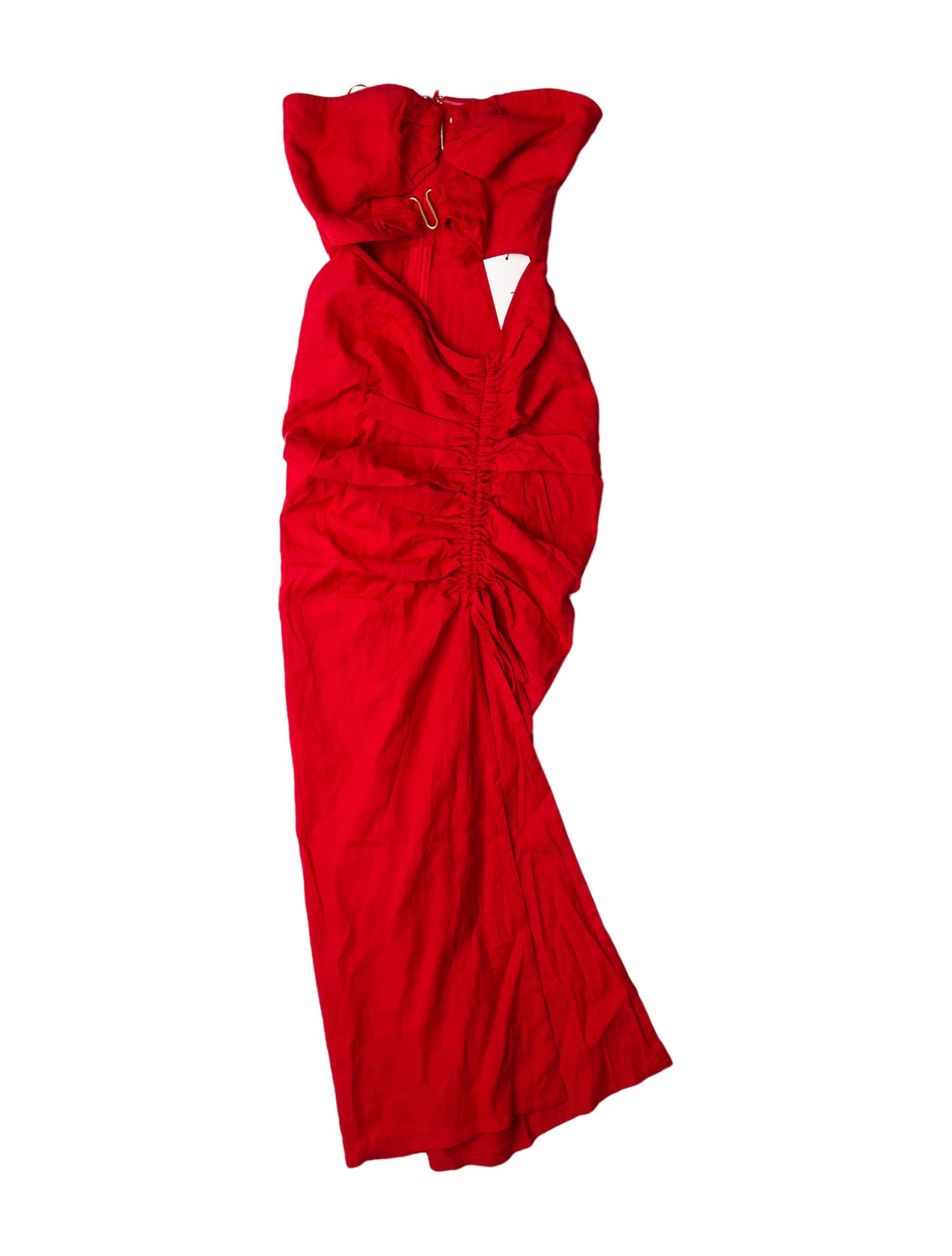 Cult Gaia Strapless Midi Length Dress