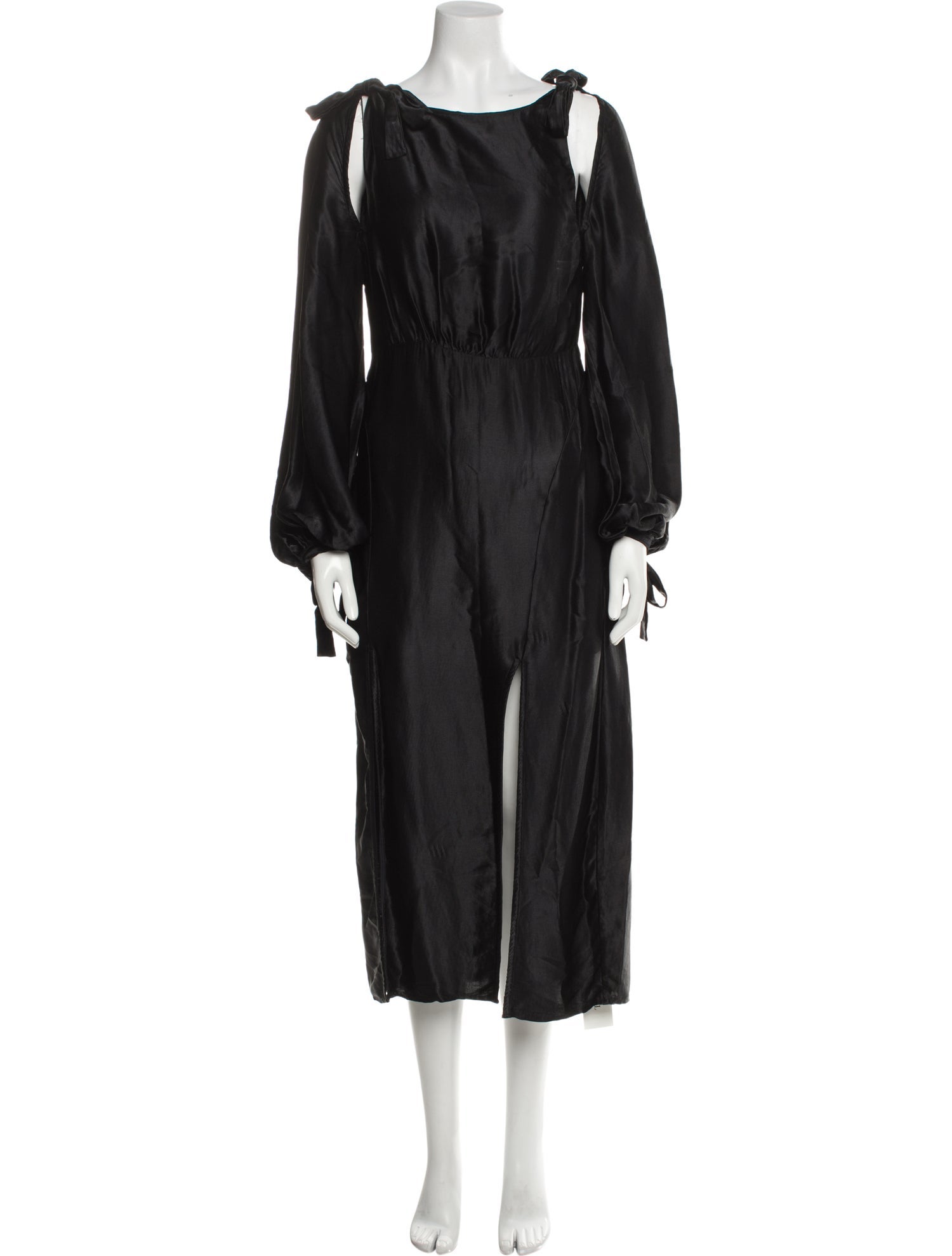 Cult Gaia Scoop Neck Midi Length Dress