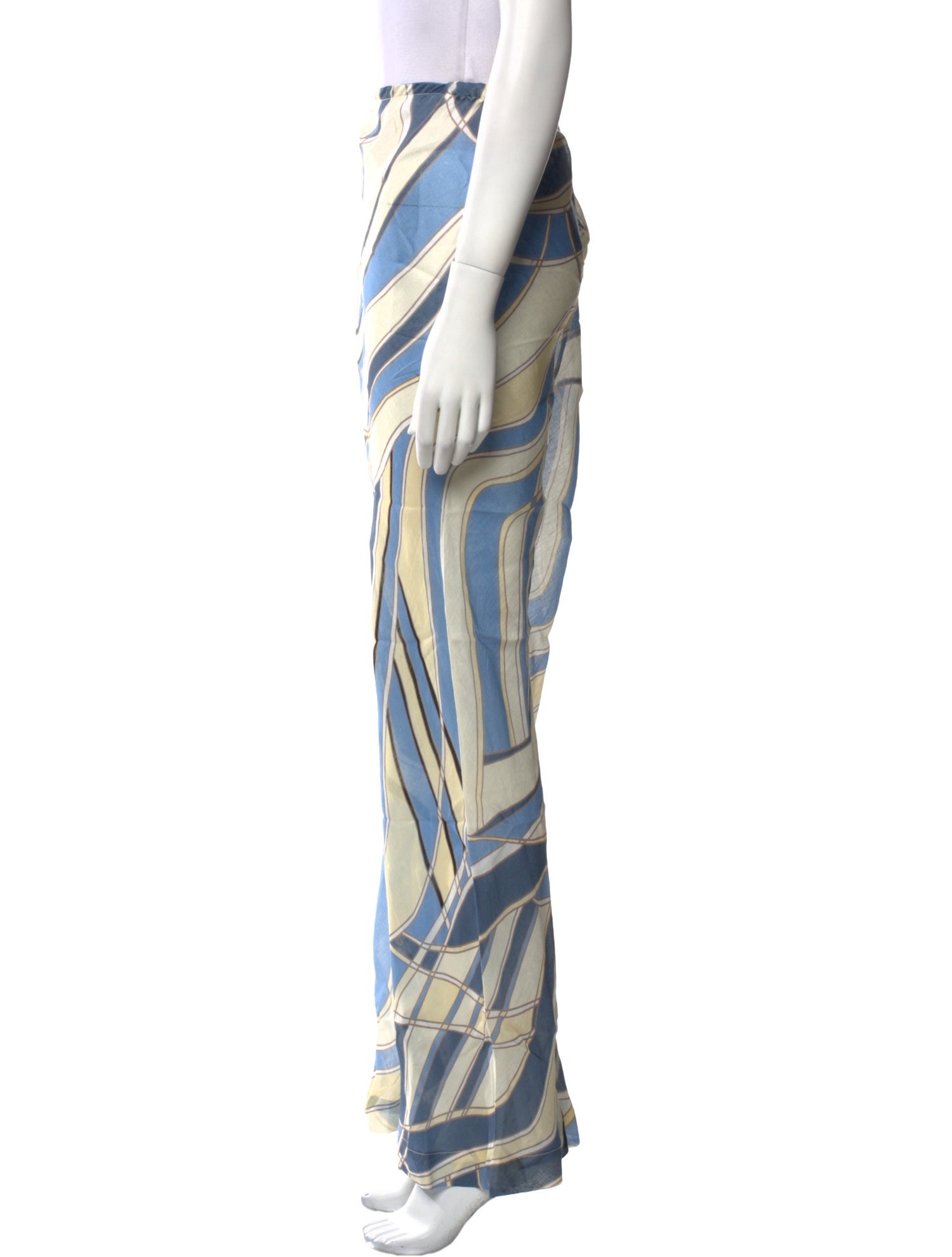 Cult Gaia Printed Wide Leg Pants