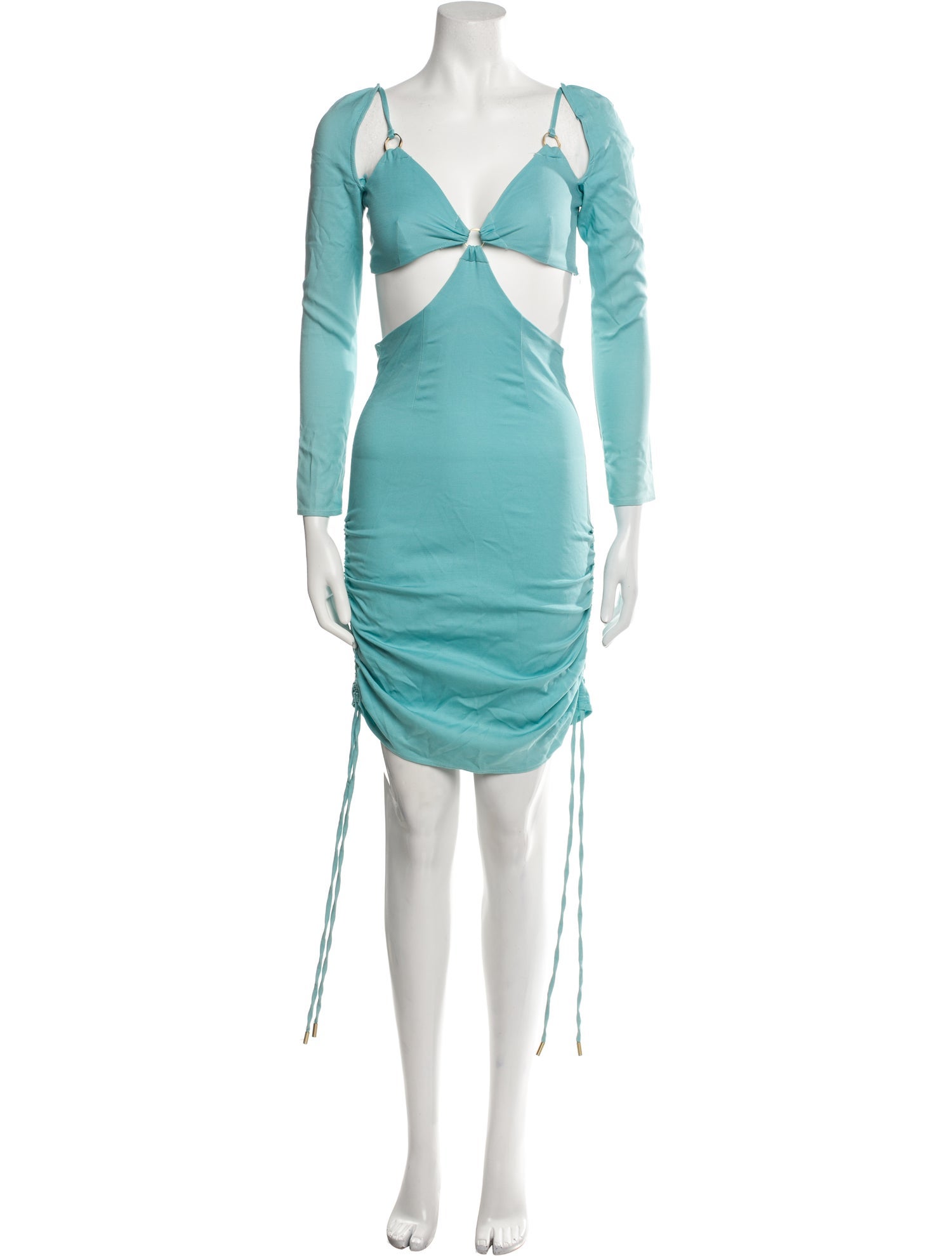 Cult Gaia V-Neck Mini Dress