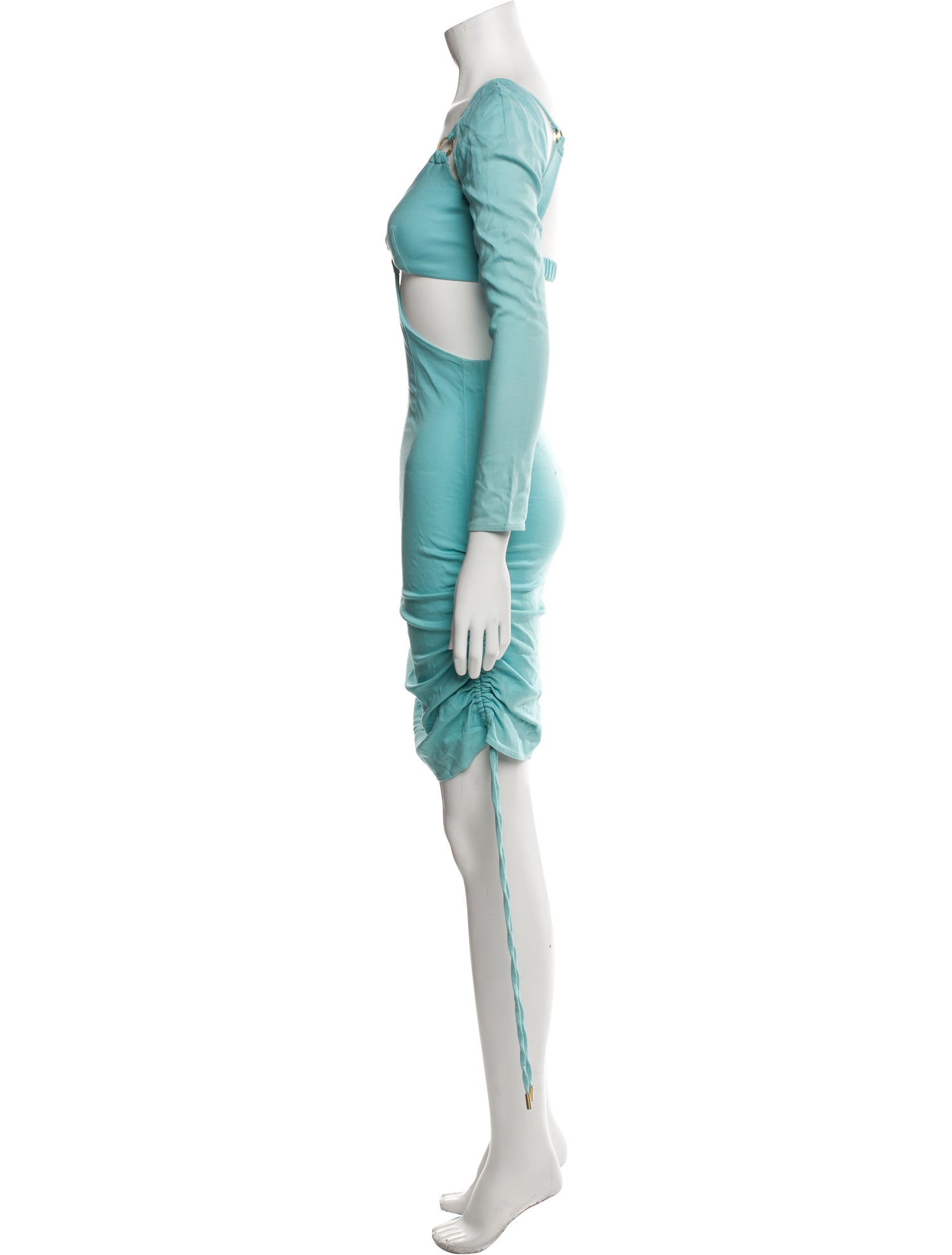 Cult Gaia V-Neck Mini Dress