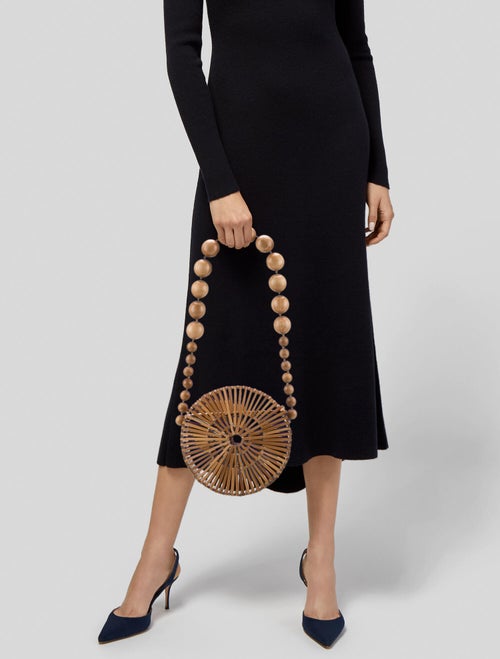 Cult Gaia Bamboo Shoulder Bag
