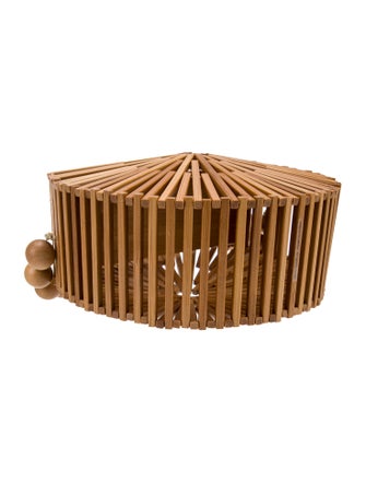 Cult Gaia Bamboo Shoulder Bag