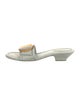 Cult Gaia Straw Slides