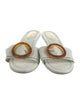 Cult Gaia Straw Slides