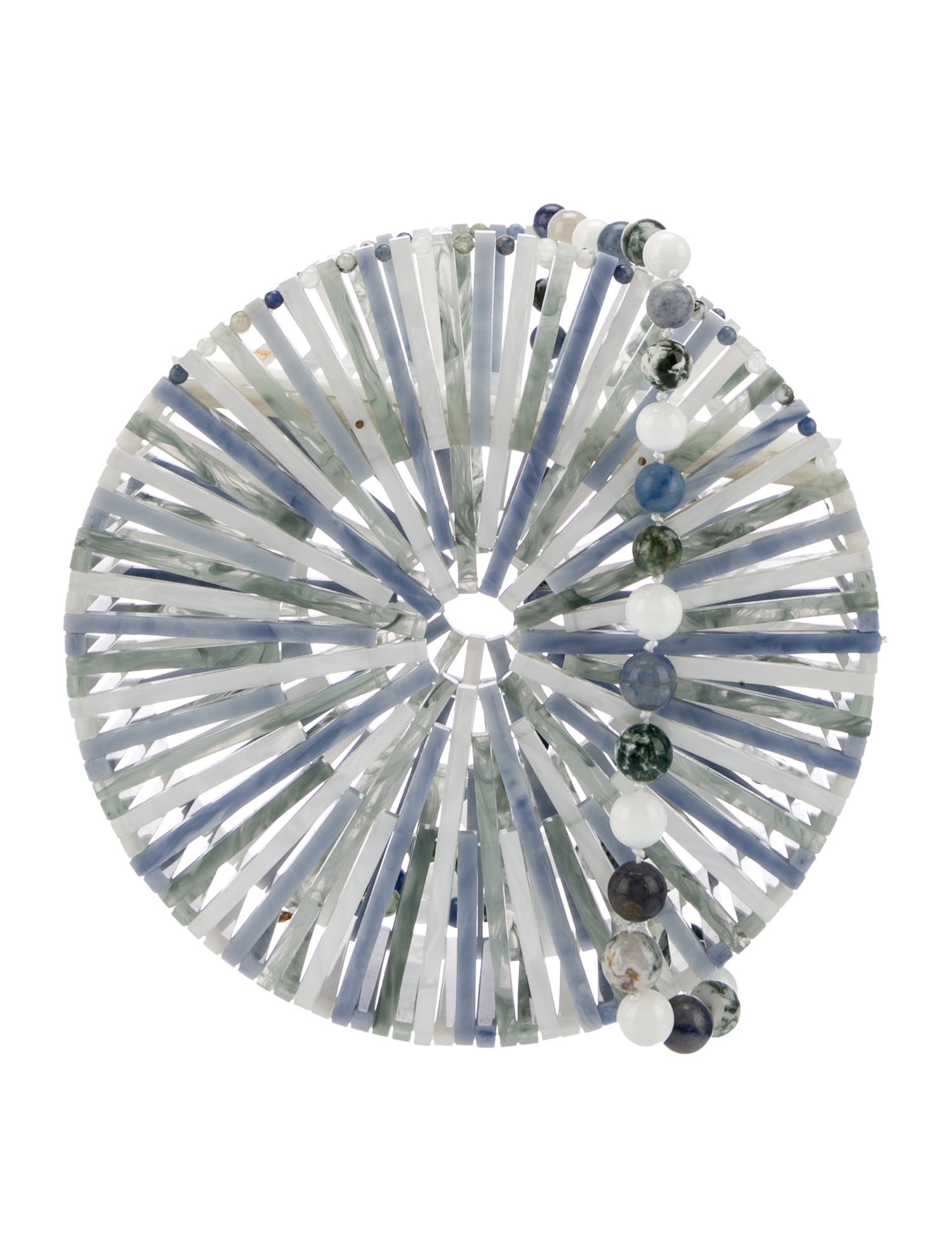 Cult Gaia Acrylic Top Handle Bag