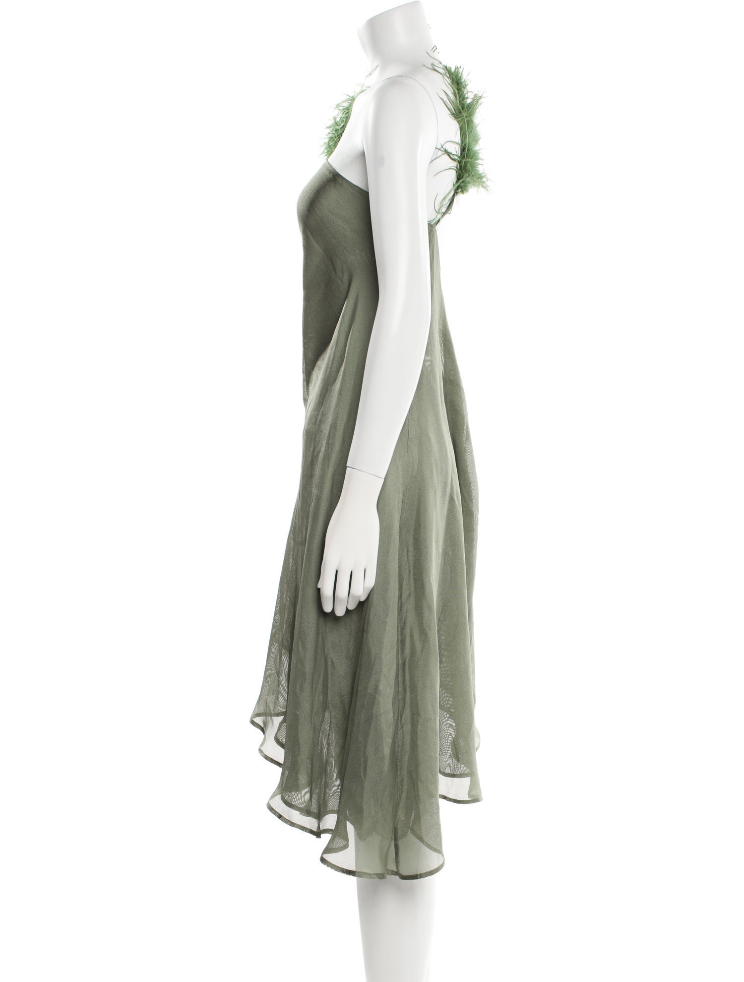 Cult Gaia Silk Midi Length Dress w/ Tags