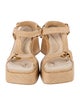 Cult Gaia Straw Sandals