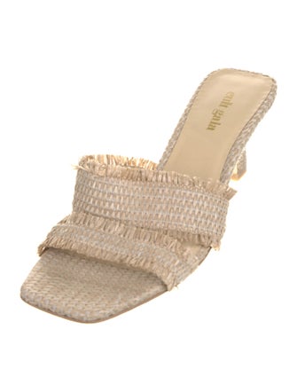 Cult Gaia Raffia Espadrilles