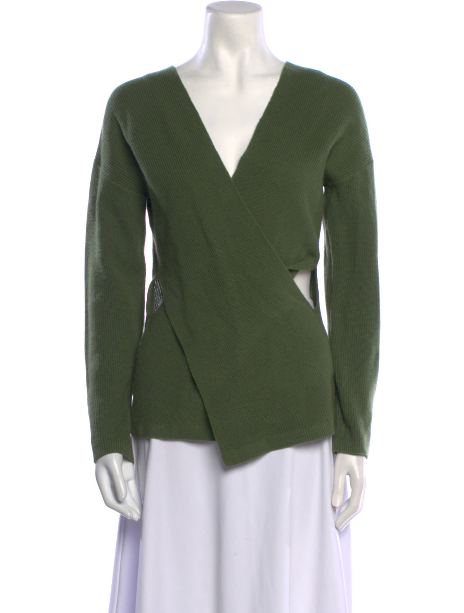 Cult Gaia Wool V-Neck Sweater