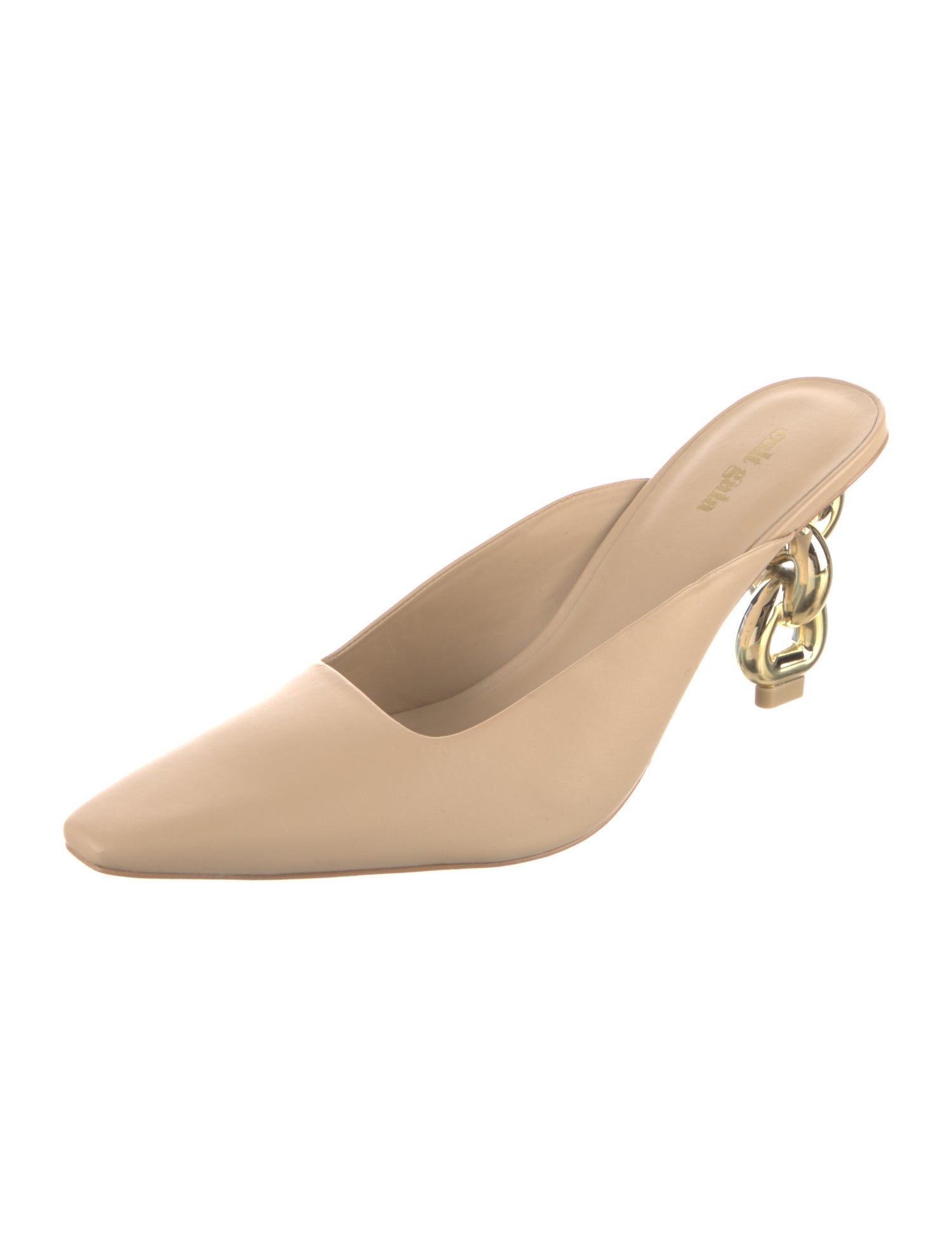 Cult Gaia Leather Mules