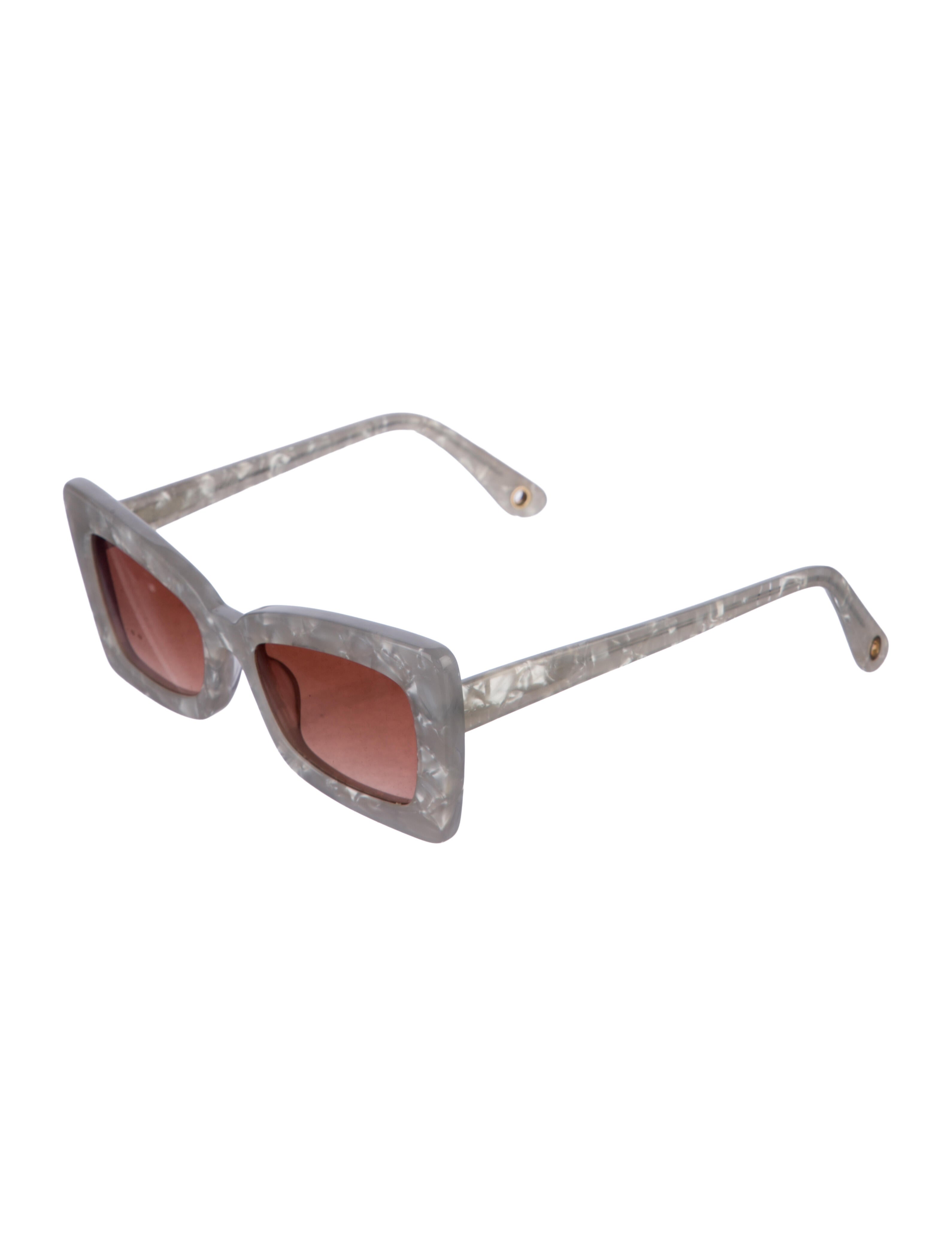 Cult Gaia Wayfarer Tinted Sunglasses